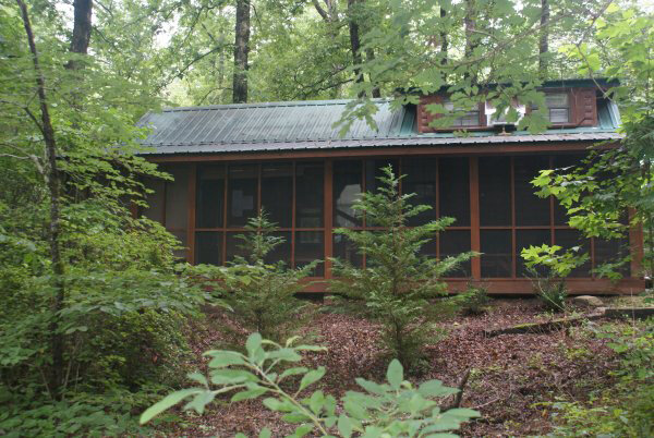 exterior of cabin